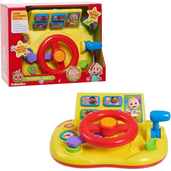 CoComelon Learning Steering Wheel in the group TOYS, KIDS & BABY PRODUCTS / Baby toys / Activity toys at TP E-commerce Nordic AB (C13169)