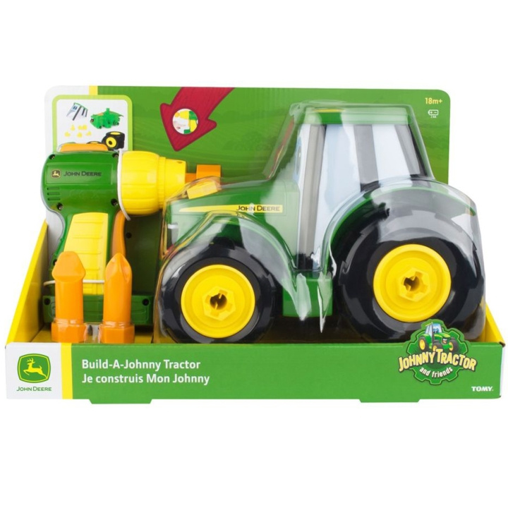 Meccano John Deere Build A Johnny Tractor in the group TOYS, KIDS & BABY PRODUCTS / Toys / Toy cars at TP E-commerce Nordic AB (C13220)