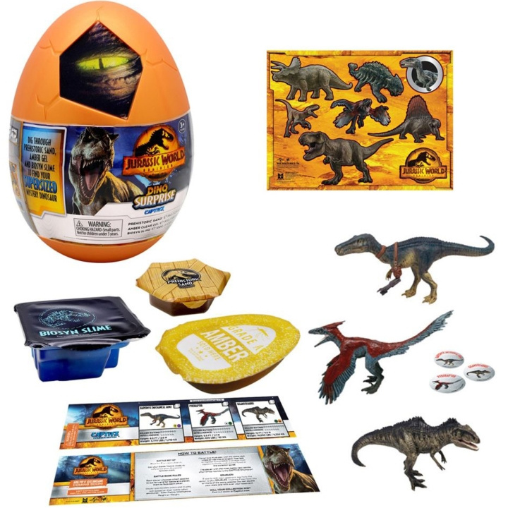 Jurassic World Captivz Dominion Surprise Egg in the group TOYS, KIDS & BABY PRODUCTS / Toys / Toys at TP E-commerce Nordic AB (C13235)