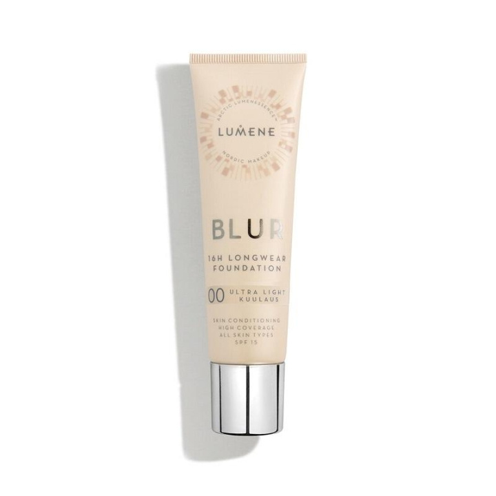 Lumene Blur 16h Longwear Foundation Spf15 Ultra Light 30ml in the group BEAUTY & HEALTH / Makeup / Facial makeup / Foundation at TP E-commerce Nordic AB (C13519)