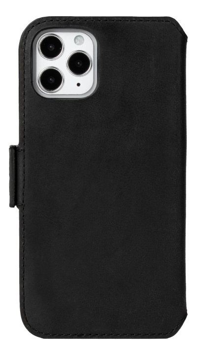 Krusell iPhone 12 Pro Max PhoneWallet Leather, Black in the group SMARTPHONE & TABLETS / Phone cases / Apple / iPhone 12 Pro / Wallet Case at TP E-commerce Nordic AB (C14209)