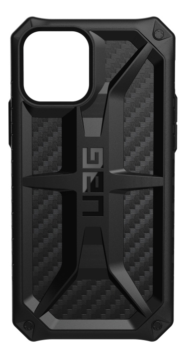 UAG iPhone 12/12 Pro Monarch Cover Carbon Fiber in the group SMARTPHONE & TABLETS / Phone cases / Apple / iPhone 12 at TP E-commerce Nordic AB (C14354)