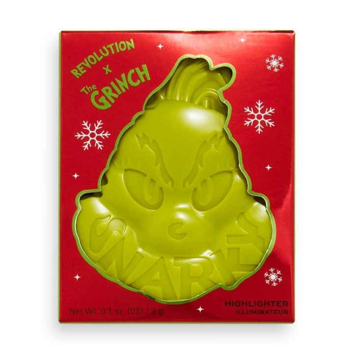 Makeup Revolution x The Grinch Snarky Highlighter in the group BEAUTY & HEALTH / Makeup / Facial makeup / Contour/Highlight at TP E-commerce Nordic AB (C14894)