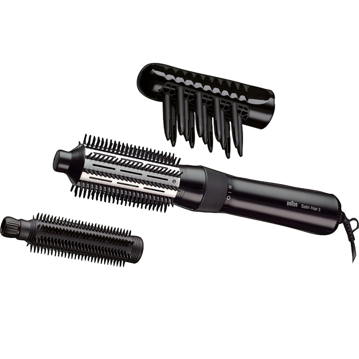 Braun Varmluftsborste Satin Hair 3 A in the group BEAUTY & HEALTH / Hair & Styling / Styling Tools / Hot air brushes at TP E-commerce Nordic AB (C15165)