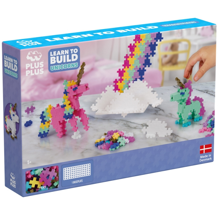 Plus Plus Learn To Build Unicorns in the group TOYS, KIDS & BABY PRODUCTS / Toys / Building toys / Toy blocks at TP E-commerce Nordic AB (C15341)