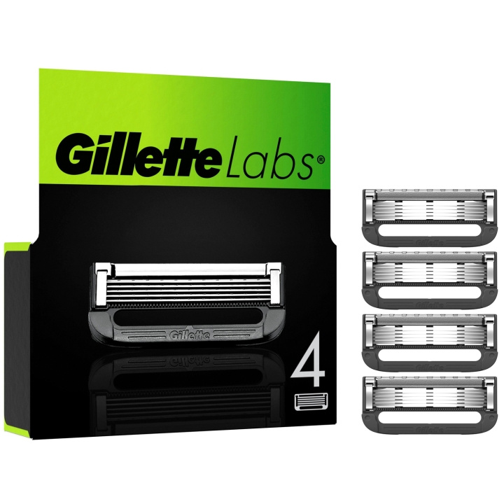 Gillette Rakblad Labs 4st in the group BEAUTY & HEALTH / Hair & Styling / Shaving & Trimming / Razors & Accessories at TP E-commerce Nordic AB (C15366)