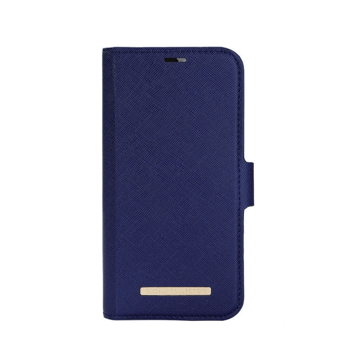 Onsala Wallet Case Navy Blue - iPhone 13/14 in the group SMARTPHONE & TABLETS / Phone cases / Apple / iPhone 14 at TP E-commerce Nordic AB (C15670)