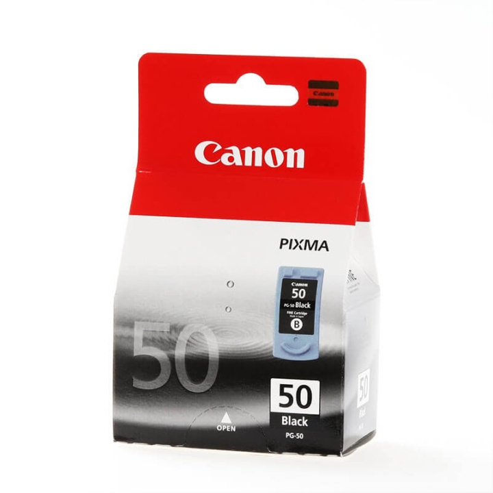 Canon Ink 0616B001 PG-50 Black in the group COMPUTERS & PERIPHERALS / Printers & Accessories / Ink & Toner / Ink cartridges / Canon at TP E-commerce Nordic AB (C15964)