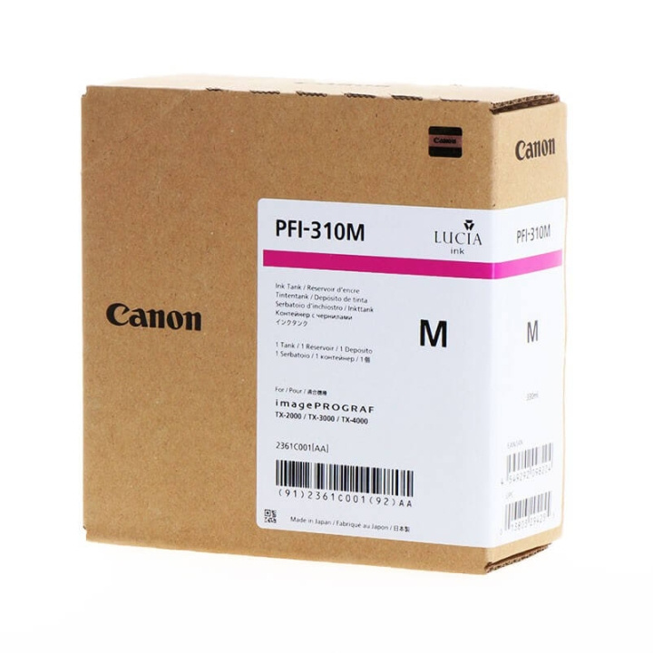 Canon Ink 2361C001 PFI-310 Magenta in the group COMPUTERS & PERIPHERALS / Printers & Accessories / Ink & Toner / Ink cartridges / Canon at TP E-commerce Nordic AB (C16022)