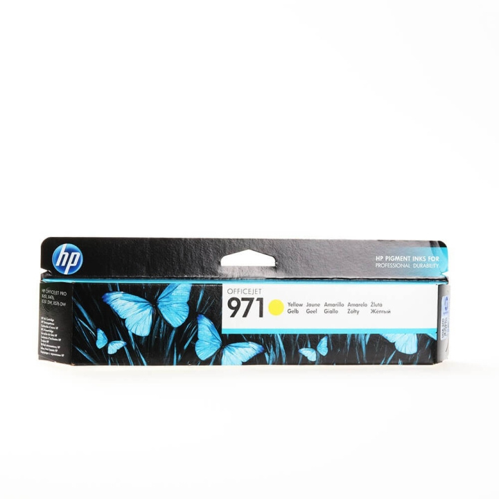 HP Ink CN624AE 971 Yellow in the group COMPUTERS & PERIPHERALS / Printers & Accessories / Ink & Toner / Ink cartridges / HP at TP E-commerce Nordic AB (C17334)