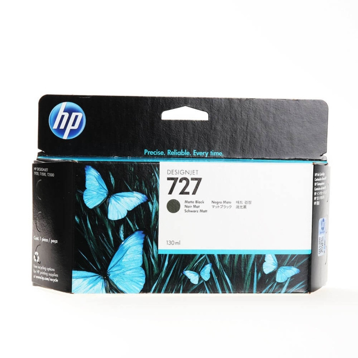 HP Ink B3P22A 727 Matte Black 130ml in the group COMPUTERS & PERIPHERALS / Printers & Accessories / Ink & Toner / Ink cartridges / HP at TP E-commerce Nordic AB (C17369)