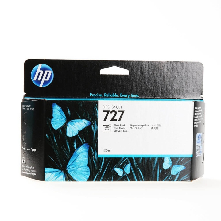 HP Ink B3P23A 727 Photo Black 130ml in the group COMPUTERS & PERIPHERALS / Printers & Accessories / Ink & Toner / Ink cartridges / HP at TP E-commerce Nordic AB (C17370)