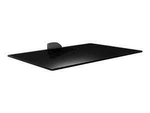 Barkan E85G+ A/V Glass Shelf - Black tempered glass in the group HOME ELECTRONICS / Audio & Picture / TV & Accessories / Wallmount at TP E-commerce Nordic AB (C18817)