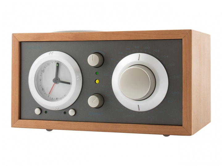 Tivoli Audio Model Three BT USB Cherry/Taupe in the group HOME ELECTRONICS / Audio & Picture / Home cinema, Hifi & Portable / Radio & Alarm clocks / Clock radio at TP E-commerce Nordic AB (C19760)