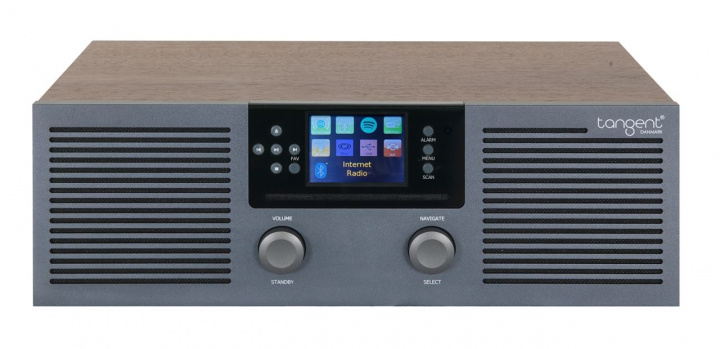 Tangent Radio Fem, Internet Radio, Walnut Veneer in the group HOME ELECTRONICS / Audio & Picture / Home cinema, Hifi & Portable / Radio & Alarm clocks / Radio at TP E-commerce Nordic AB (C20766)