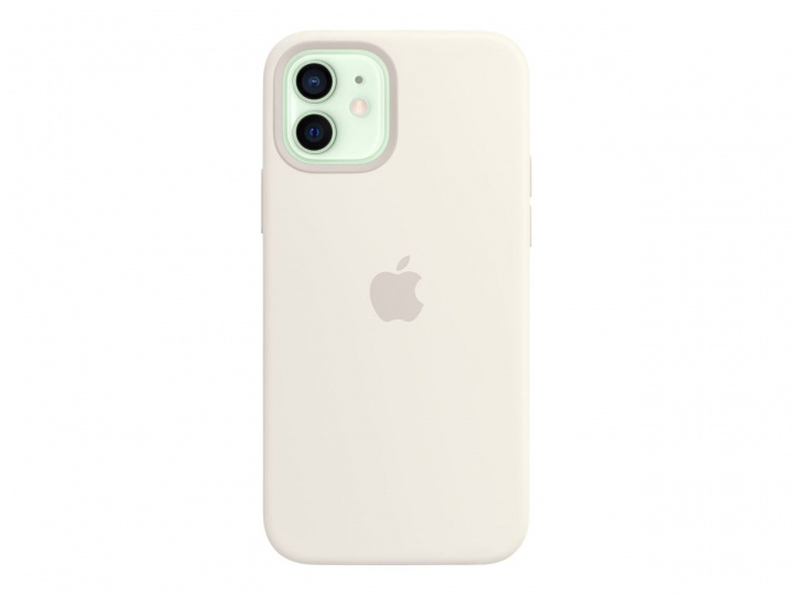 Apple iPhone 12/12 Pro Silicone Case with MagSafe White in the group SMARTPHONE & TABLETS / Phone cases / Apple / iPhone 12 / Cases at TP E-commerce Nordic AB (C20987)