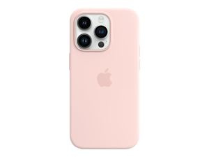 Apple iPhone 14 Pro Silicone Case with MagSafe - Chalk Pink in the group SMARTPHONE & TABLETS / Phone cases / Apple / iPhone 14 at TP E-commerce Nordic AB (C21215)