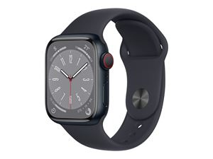 Apple Watch Ser 8 GPS+Cell 41mm Midnight Alu Case Midnight Sport B in the group Sport, leisure & Hobby / Smartwatch & Activity trackers / Smartwatches at TP E-commerce Nordic AB (C21353)