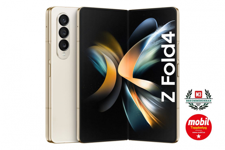 Samsung Galaxy Z Fold4 5G 256GB Beige, Fyndvara in the group SMARTPHONE & TABLETS / Mobile phones & smartphones at TP E-commerce Nordic AB (C21864D)