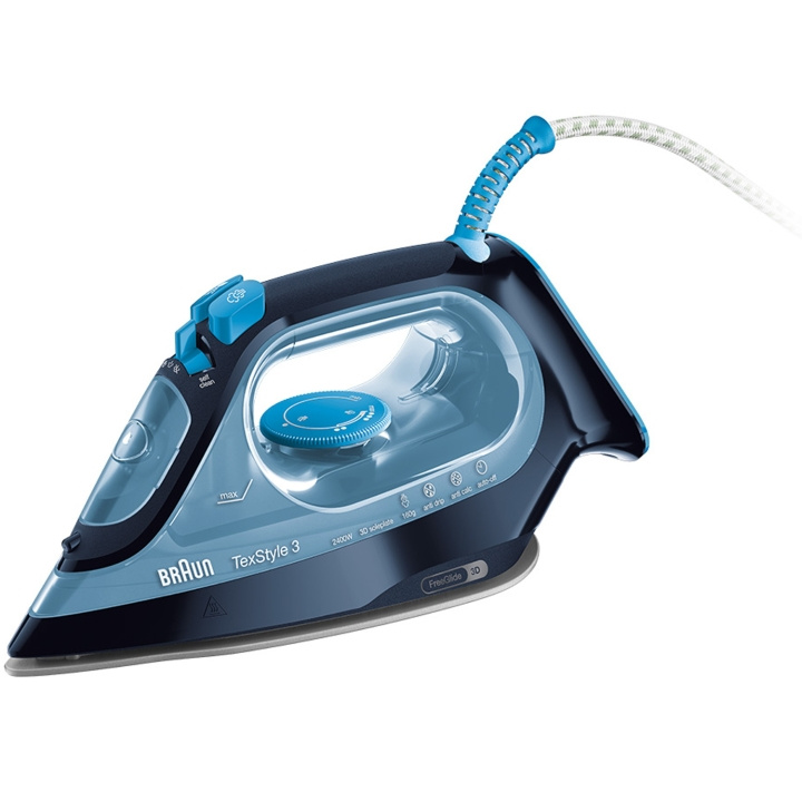 Braun Ångstrykjärn SI3050BL TexStyle 3 in the group HOME, HOUSEHOLD & GARDEN / Clothes care / Irons at TP E-commerce Nordic AB (C22071)