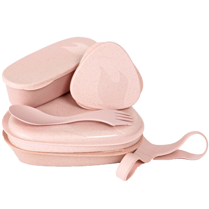 Light My Fire LunchKit 6pcs Dusty Pink in the group HOME, HOUSEHOLD & GARDEN / Kitchen utensils / Other kitchen tools at TP E-commerce Nordic AB (C22126)