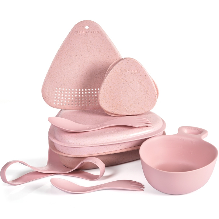 Light My Fire Outdoor MealKit 8pcs Dusty Pink in the group Sport, leisure & Hobby / Outdoor recreation / Outdoor cooking at TP E-commerce Nordic AB (C22135)