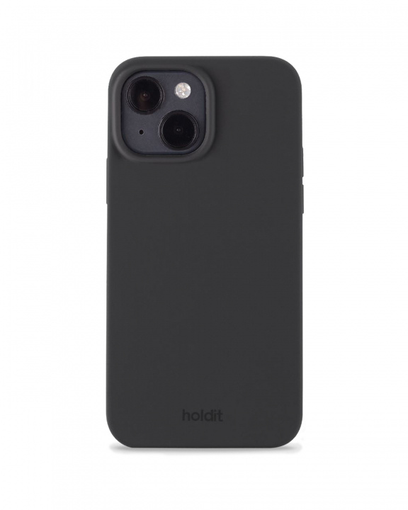 Holdit Silicone Case Apple iPhone 14 - Black in the group SMARTPHONE & TABLETS / Phone cases / Apple / iPhone 14 at TP E-commerce Nordic AB (C22711)