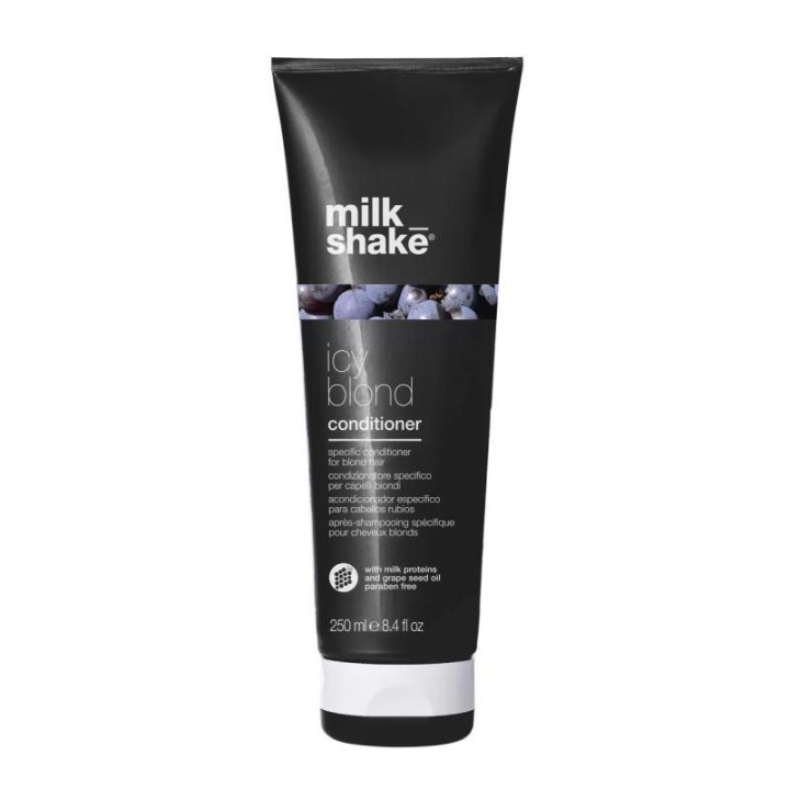 Milk_Shake Icy Blond Conditioner 250ml in the group BEAUTY & HEALTH / Hair & Styling / Hair care / Hair Dye / Silver Conditioner at TP E-commerce Nordic AB (C22997)