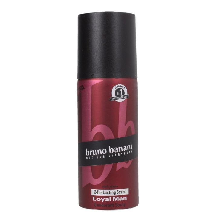 Bruno Banani Loyal Man Deodorant Spray 150ml in the group BEAUTY & HEALTH / Fragrance & Perfume / Deodorants / Deodorant for women at TP E-commerce Nordic AB (C23072)