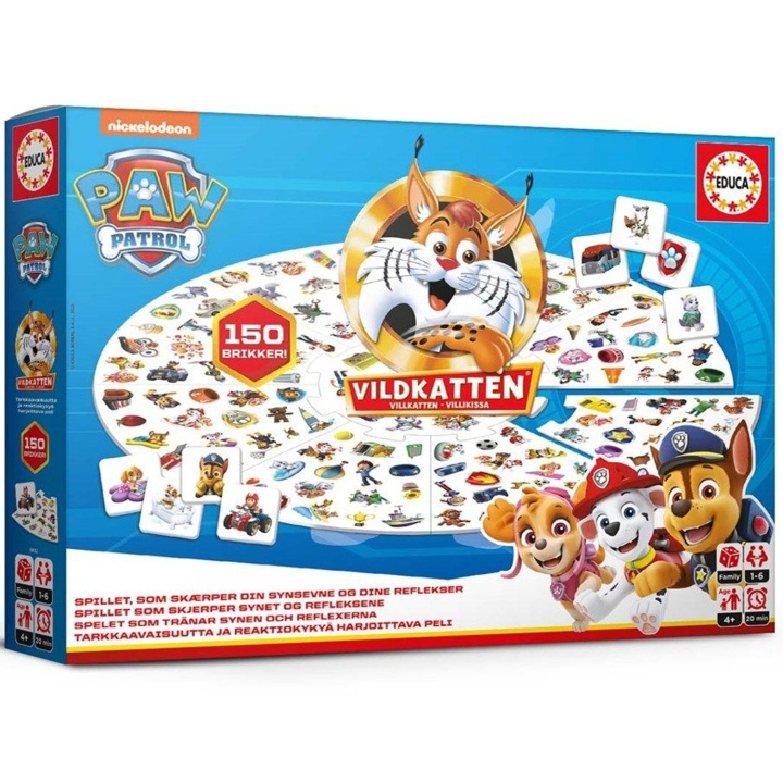 Mattel Games Vildkatten Paw Patrol in the group TOYS, KIDS & BABY PRODUCTS / Games / Board games at TP E-commerce Nordic AB (C23421)