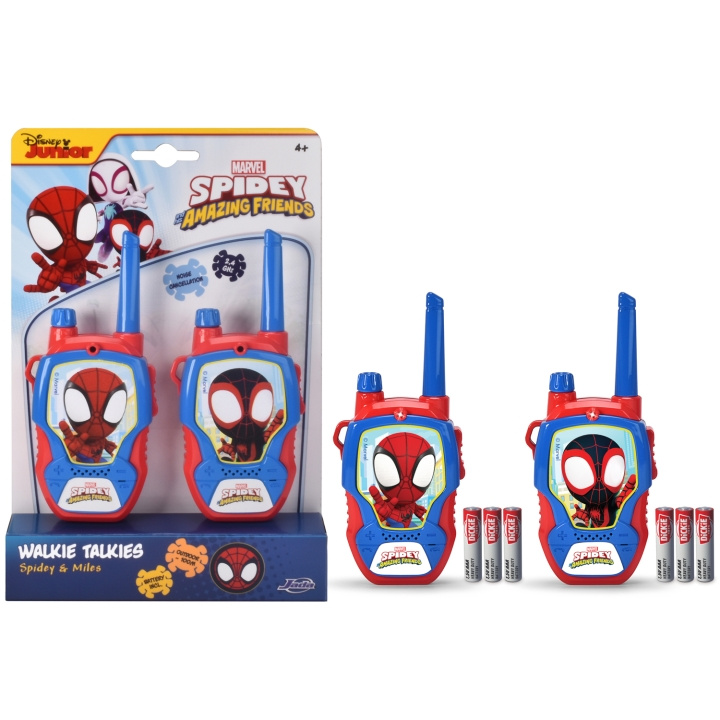 Jada Toys Marvel Spidey Walkie-Talkies in the group Sport, leisure & Hobby / Outdoor recreation / Walkie-talkies at TP E-commerce Nordic AB (C24934)