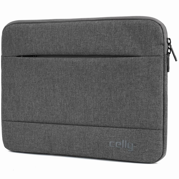 Celly Sleeve för laptop 13,3 Grå in the group COMPUTERS & PERIPHERALS / Laptops & accessories / Computer bags / Up to 12 inches at TP E-commerce Nordic AB (C25321)