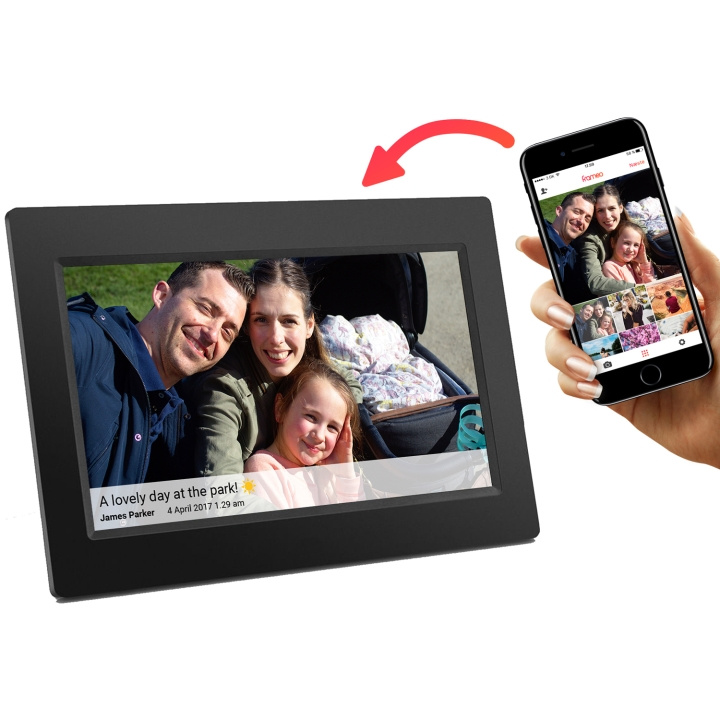 Denver PFF-710BLACK Frameo Digital Foto-ram 7 Svart in the group HOME, HOUSEHOLD & GARDEN / Interior / Picture frames at TP E-commerce Nordic AB (C25347)