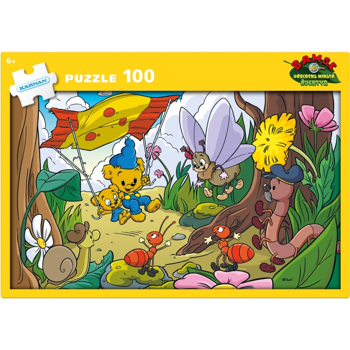 Kärnan Pussel 100 bitar Bamse och världens minsta äventyr in the group TOYS, KIDS & BABY PRODUCTS / Toys / Kids puzzle at TP E-commerce Nordic AB (C25354)