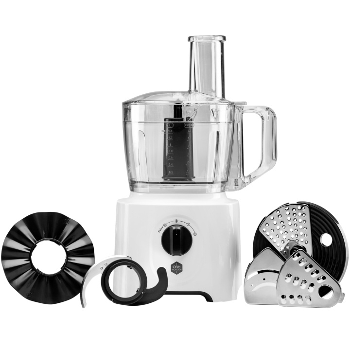 OBH Nordica Matberedare Easy force food processor 700 W white FO2441S0 in the group HOME, HOUSEHOLD & GARDEN / Household appliances / Food processor & Kitchen appliances / Food processors at TP E-commerce Nordic AB (C25530)