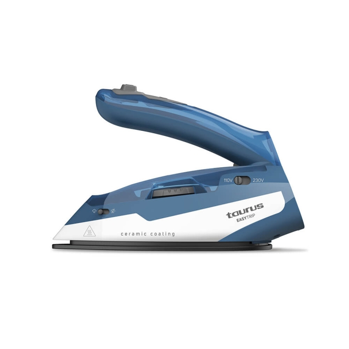 Taurus Travel Iron EasyTrip Blue in the group HOME, HOUSEHOLD & GARDEN / Clothes care / Irons at TP E-commerce Nordic AB (C25785)