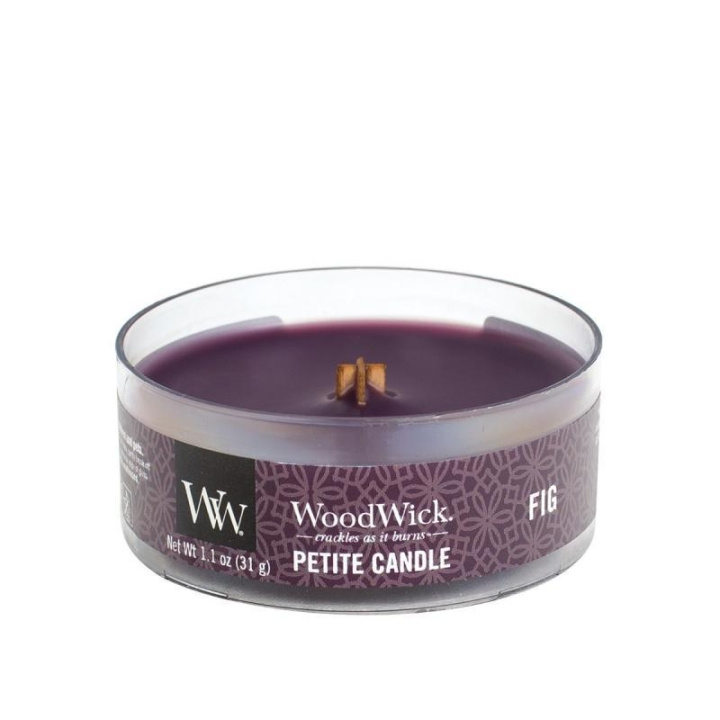 WoodWick Petite - Fig in the group BEAUTY & HEALTH / Fragrance & Perfume / Other fragrances / Scented candles at TP E-commerce Nordic AB (C25957)