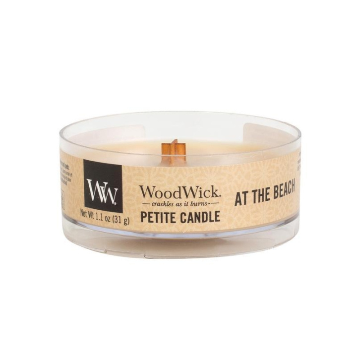 WoodWick Petite - At The Beach in the group BEAUTY & HEALTH / Fragrance & Perfume / Other fragrances / Scented candles at TP E-commerce Nordic AB (C25960)