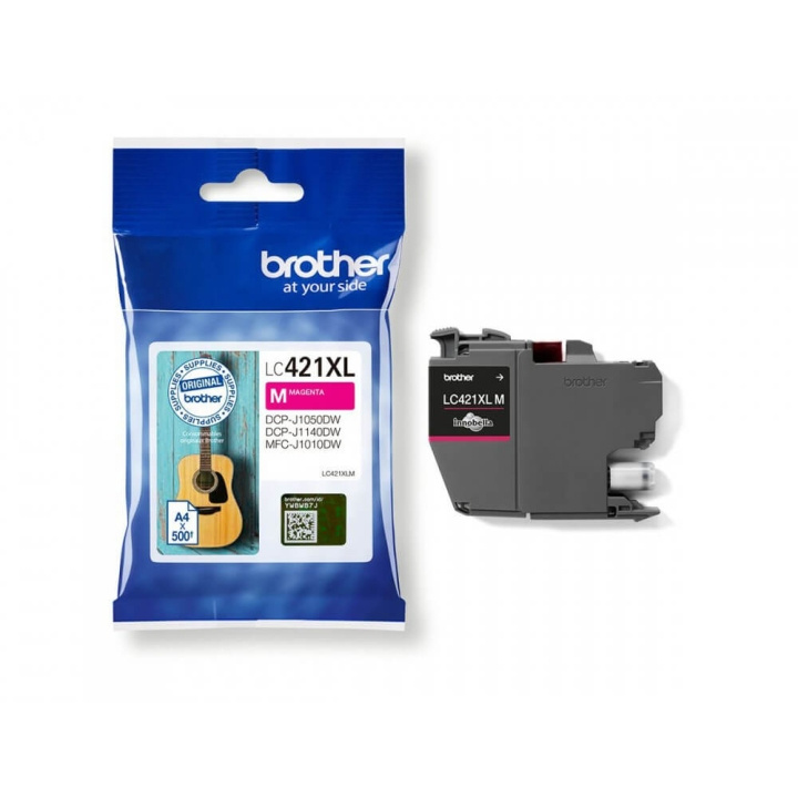 Brother Ink LC421XLM LC-421XL Magenta in the group COMPUTERS & PERIPHERALS / Printers & Accessories / Ink & Toner / Toner / Brother at TP E-commerce Nordic AB (C26153)