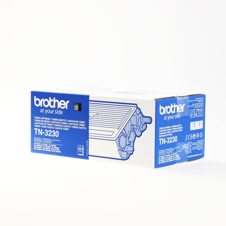 Brother Toner TN3230 TN-3230 Black in the group COMPUTERS & PERIPHERALS / Printers & Accessories / Ink & Toner / Toner / Brother at TP E-commerce Nordic AB (C26227)