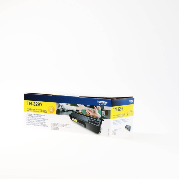 Brother Toner TN329Y TN-329 Yellow in the group COMPUTERS & PERIPHERALS / Printers & Accessories / Ink & Toner / Toner / Brother at TP E-commerce Nordic AB (C26243)