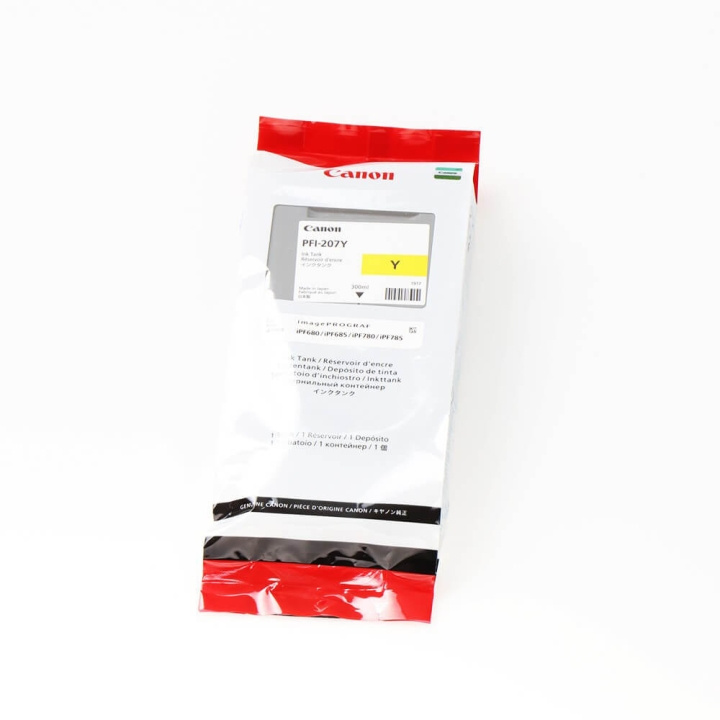 Canon Ink 8792B001 PFI-207 Yellow in the group COMPUTERS & PERIPHERALS / Printers & Accessories / Ink & Toner / Toner / Canon at TP E-commerce Nordic AB (C26336)