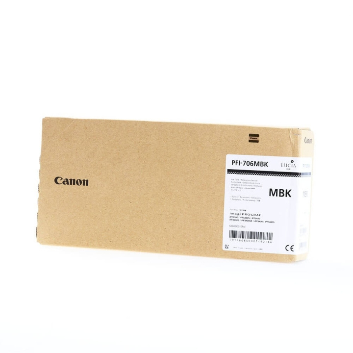 Canon Ink 6680B001 PFI-706 Matte Black in the group COMPUTERS & PERIPHERALS / Printers & Accessories / Ink & Toner / Toner / Canon at TP E-commerce Nordic AB (C26361)