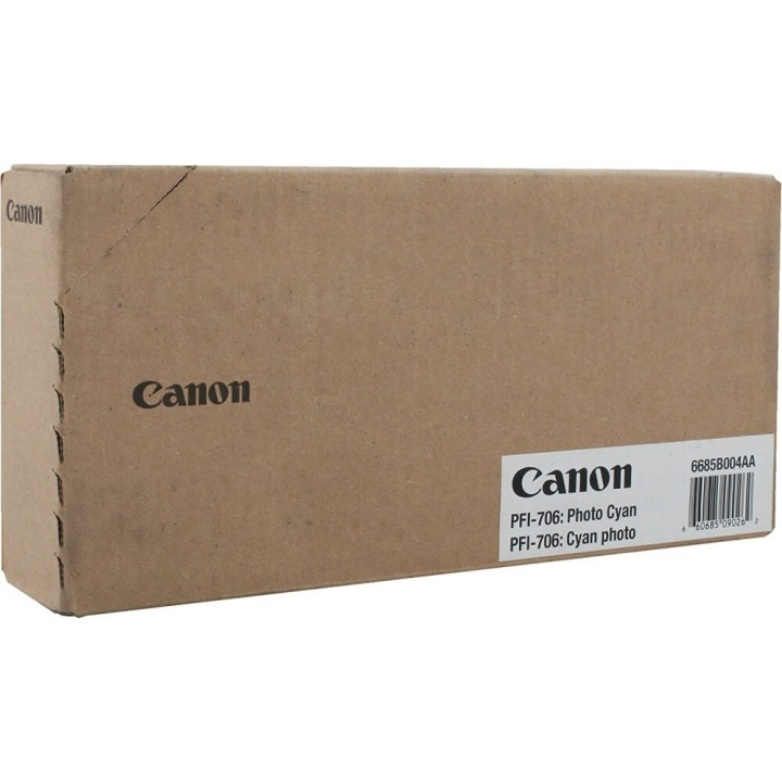 Canon Ink 6685B001 PFI-706 Photo Cyan in the group COMPUTERS & PERIPHERALS / Printers & Accessories / Ink & Toner / Toner / Canon at TP E-commerce Nordic AB (C26365)