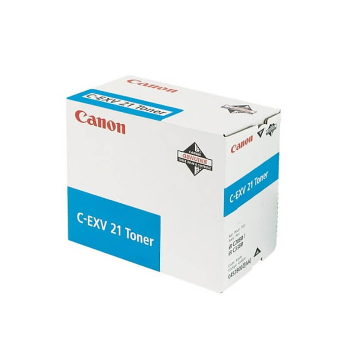 Canon Toner 0453B002 C-EXV 21 Cyan in the group COMPUTERS & PERIPHERALS / Printers & Accessories / Ink & Toner / Toner / Canon at TP E-commerce Nordic AB (C26394)