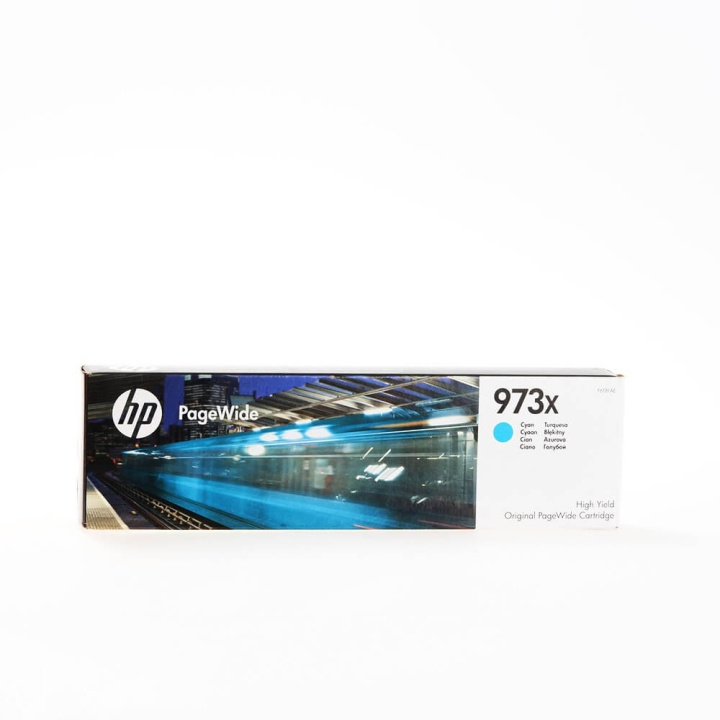 HP Ink F6T81AE 973X Cyan in the group COMPUTERS & PERIPHERALS / Printers & Accessories / Ink & Toner / Toner / HP at TP E-commerce Nordic AB (C26980)