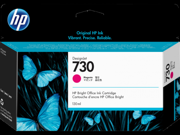 HP Ink P2V63A 730 Magenta 130ml in the group COMPUTERS & PERIPHERALS / Printers & Accessories / Ink & Toner / Toner / HP at TP E-commerce Nordic AB (C27025)