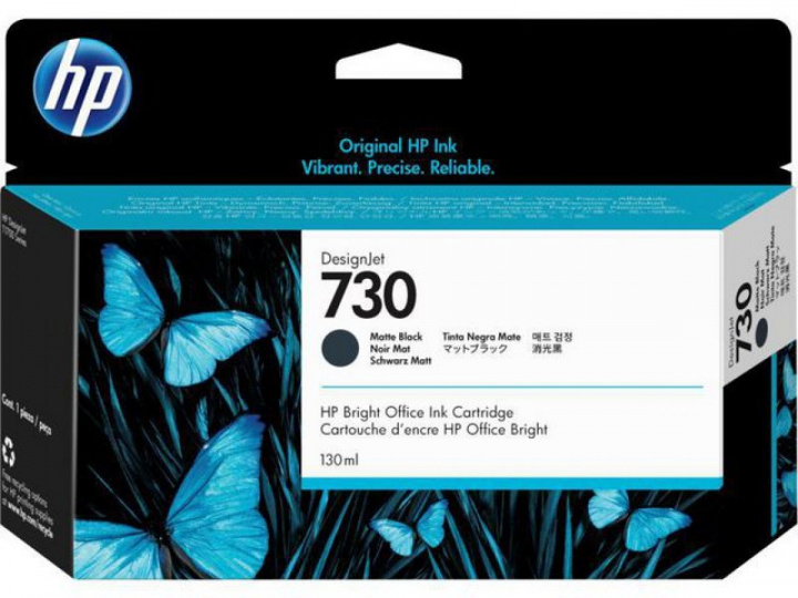 HP Ink P2V65A 730 Matte Black 130ml in the group COMPUTERS & PERIPHERALS / Printers & Accessories / Ink & Toner / Toner / HP at TP E-commerce Nordic AB (C27027)