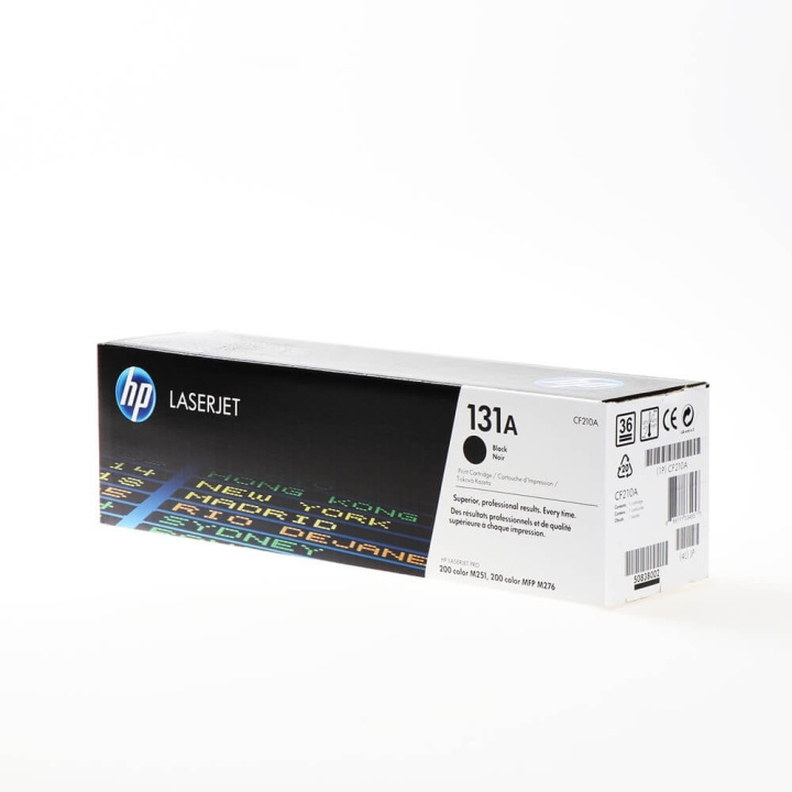 HP Toner CF210A 131A Black in the group COMPUTERS & PERIPHERALS / Printers & Accessories / Ink & Toner / Toner / HP at TP E-commerce Nordic AB (C27164)