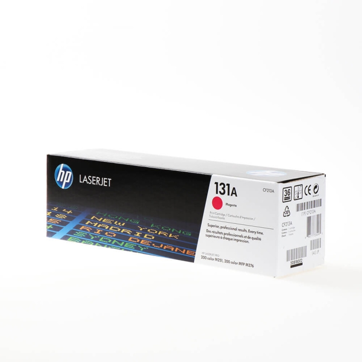 HP Toner CF213A 131A Magenta in the group COMPUTERS & PERIPHERALS / Printers & Accessories / Ink & Toner / Toner / HP at TP E-commerce Nordic AB (C27169)